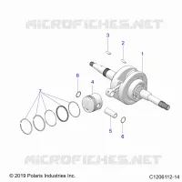 ENGINE, CIGUEÑAL AND PISTON