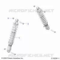 SUSPENSION, CHOQUE FRONTAL