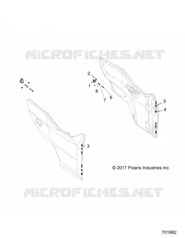 PUERTAS MOUNTING, FRONT