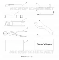 REFERENCES, KIT DE HERRAMIENTA and EL MANUAL DEL PROPIETARIOS