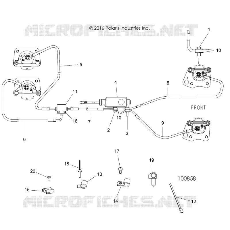 BRAKES, BRAKE LINES AND CILINDRO MAESTRO