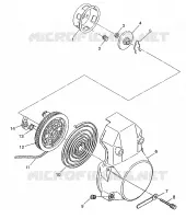ARRANQUE DE RETROCESO WIDETRAK LX 0972065 and  EUROPEAN WIDETRAK LX E972065 (4938223822D001)