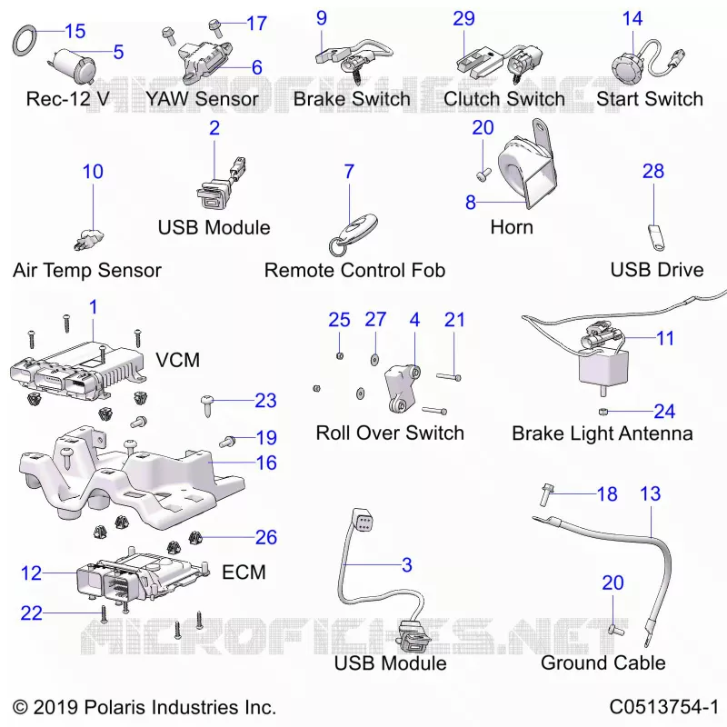 ELECTRICA, COMPONENTS 1