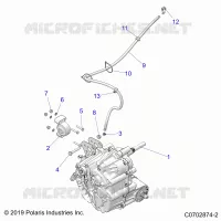 TREN, MAIN GEARCASE MOUNTING