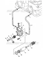 BOMBA DE ACEITE 500 INDY 0982764(A)(B) and EUROPEAN 500 INDY E982764A (4942104210C013)