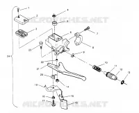 CILINDRO MAESTRO 440 XCR 0961660 (4932113211B007)