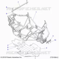 CHASSIS, MAIN FRAME AND ESQUÃD PLATE