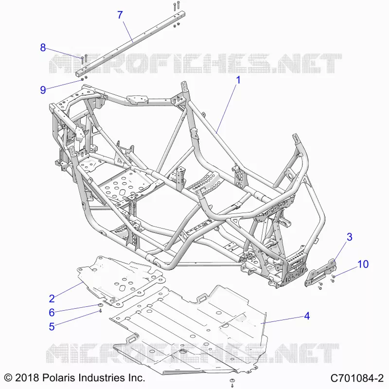 CHASSIS, MAIN FRAME AND ESQUÃD PLATE