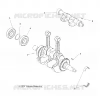 MOTOR, CIGUEÑAL AND BALANCE SHAFT