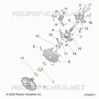 TREN, PRIMARY CLUTCH
