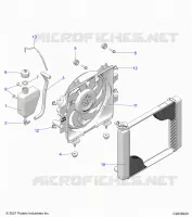 ENGINE, SISTEMA DE REFRIGERACIÃ“N, RADIATOR, FAN & OVERFLOW BOTTLE