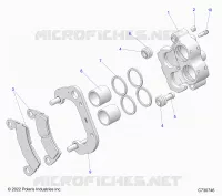 BRAKES, PINZA FRENO DELANTERA