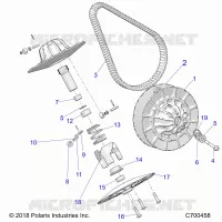 TREN, SECONDARY CLUTCH