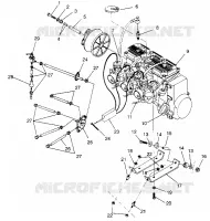 MONTAJE DEL MOTOR XLT Special (Xtra) 0946767 (4927112711025A)