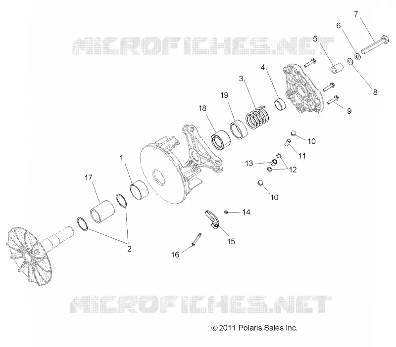 TREN, PRIMARY CLUTCH