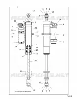 SUSPENSION TRASERA SHOCK