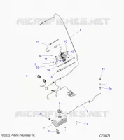 BODY, WATER BOTTLE PUMP ASM AND WIPER KIT
