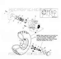 Tren delantero Scrambler W957840 (4927252725B006)