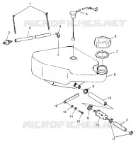 TANQUE DE ACEITE SLTX B974590 and INTL. SLTX I974590 (4941214121A012)