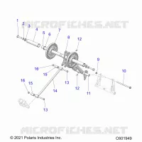 SUSPENSION, TRASERO ARM PAR