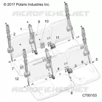 ASIENTO BELT MOUNTING