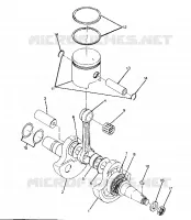 CIGUEÑAL AND PISTON ASSEMBLY (4916361636037A)