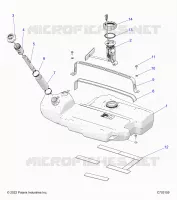 SISTEMA DE COMBUSTIBLE, FUEL TANK