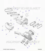 ENGINE, TOMA DE AIRE SYSTEM