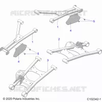 SUSPENSION TRASERA CONTROL ARMS