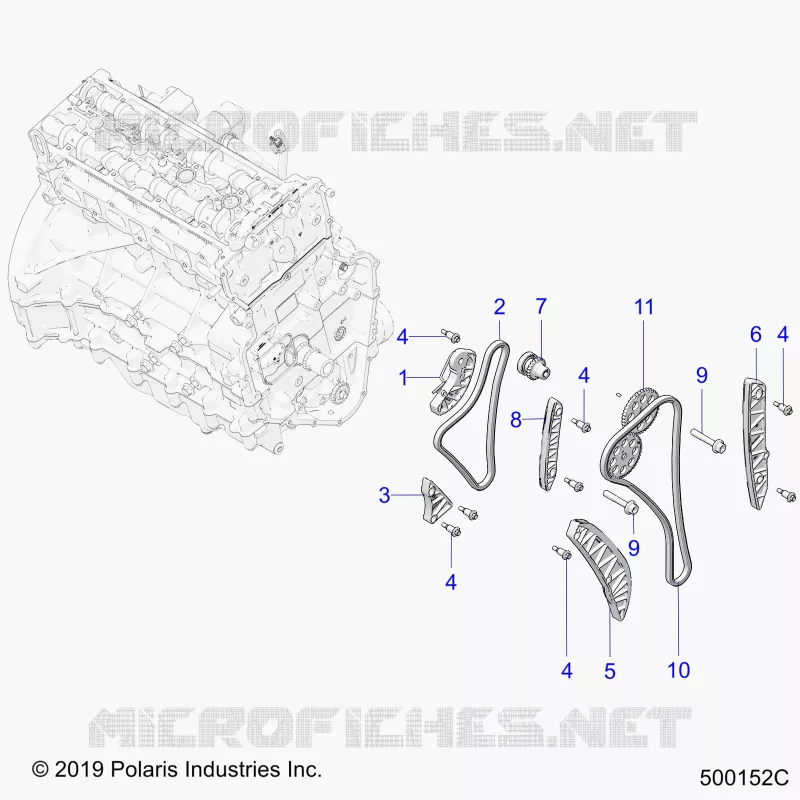 ENGINE, TIMING CADENA AND RELATED