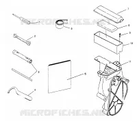 KIT DE HERRAMIENTA  500 EFI 0952774, EFI SKS 0952574,   EFI SKS PT 0952974, and EUROP (4929052905C009)