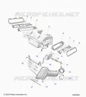 ENGINE, TOMA DE AIRE SYSTEM