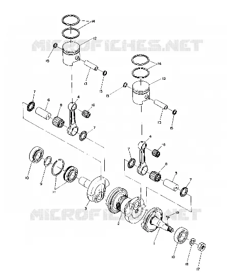 PISTON AND CIGUEÑAL (TRAIL) (4910941094034A)