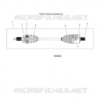 TREN, DRIVE SHAFT, FRONT