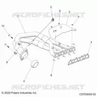 ENGINE, SISTEMA DE ESCAPE, HEADPIPE AND RELATED