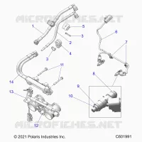 SISTEMA DE COMBUSTIBLE, RAIL, LINES AND THROTTLE BODY