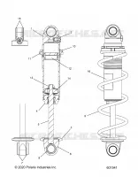 SUSPENSION, CHOQUE FRONTAL TRACK MONOTUBE