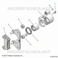 BRAKES, PINZA TRASERA