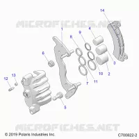 FRENO FRONTAL CALIPER