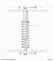 SUSPENSION, SHOCK TRASERO