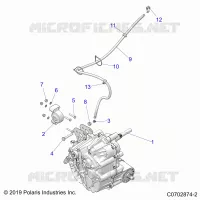 TREN, MAIN GEARCASE MOUNTING