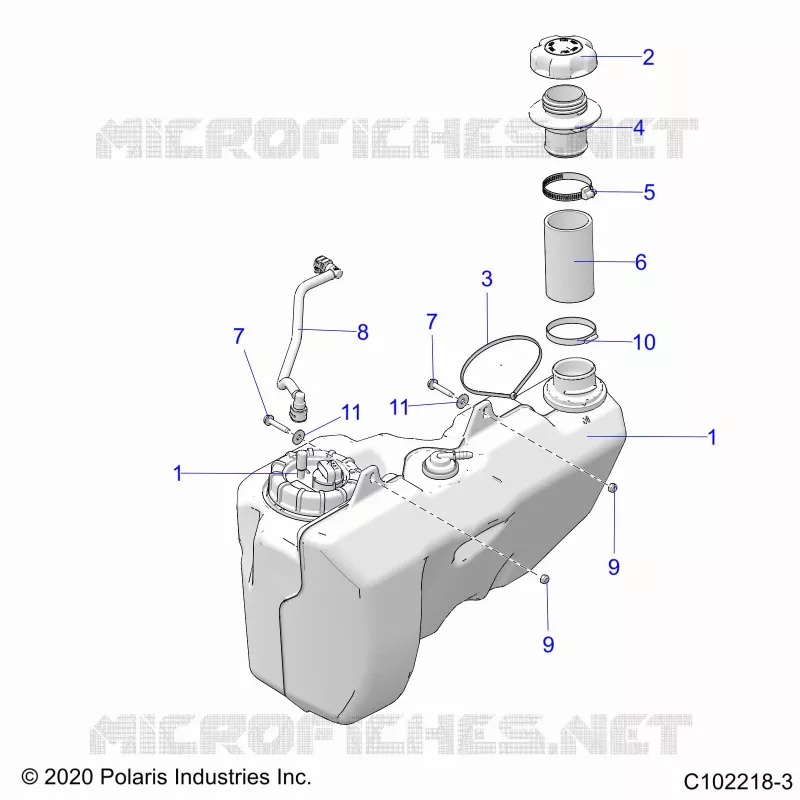 SISTEMA DE COMBUSTIBLE, FUEL TANK