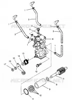 BOMBA DE ACEITE XLT 0970756, XLT SKS 0970556,  and XLT RMK 0970956 (4937693769D005)