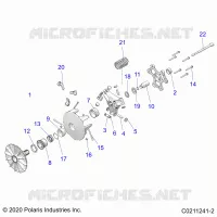TREN, PRIMARY CLUTCH