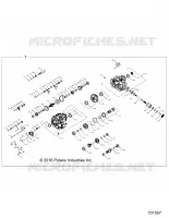 DRIVE TRAIN, PRINCIPAL GEARCASE INTERNALS