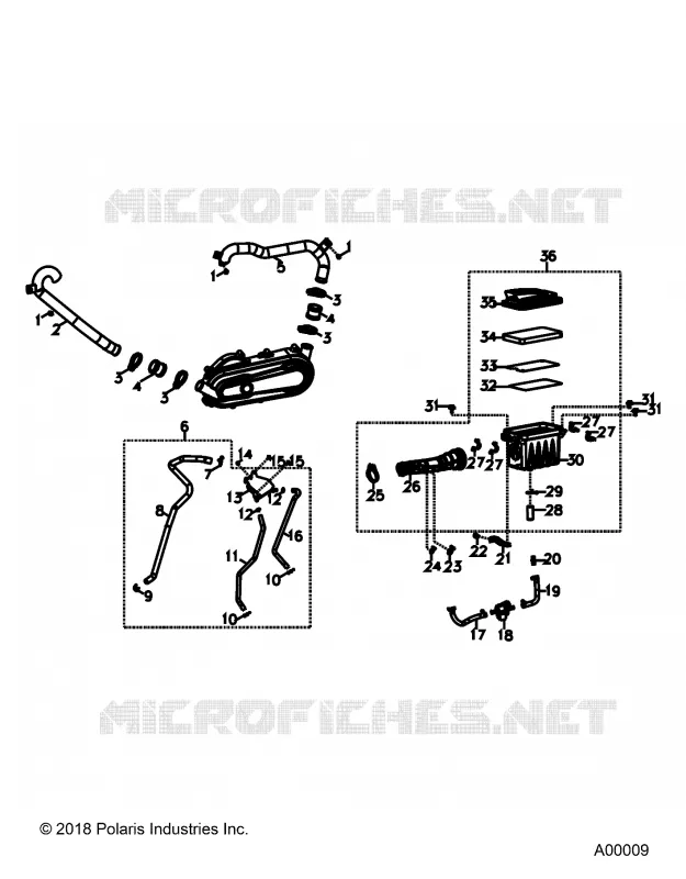 ENGINE, TOMA DE AIRE SYSTEM
