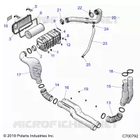 ENGINE, TOMA DE AIRE SYSTEM