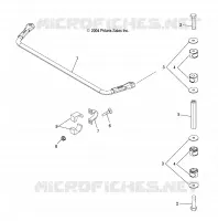 PARTE TRASERA BARRA ESTABILIZADORA (2X4)(4X4)