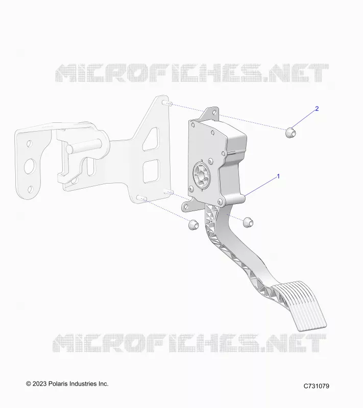 ENGINE, PEDAL DEL ACELERADOR