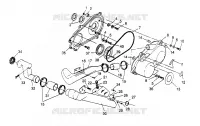 tapa del embrague ASSEMBLY Sportsman 4x4 W948040 (4926842684B014)